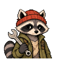 Scavenger raccoon